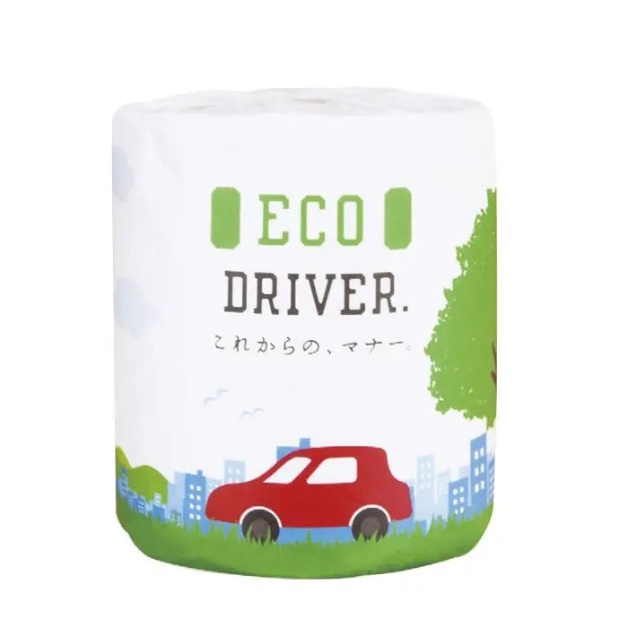 ECO DRIVERトイレット1ロール、ドライブマナーに最適な販促用粗品