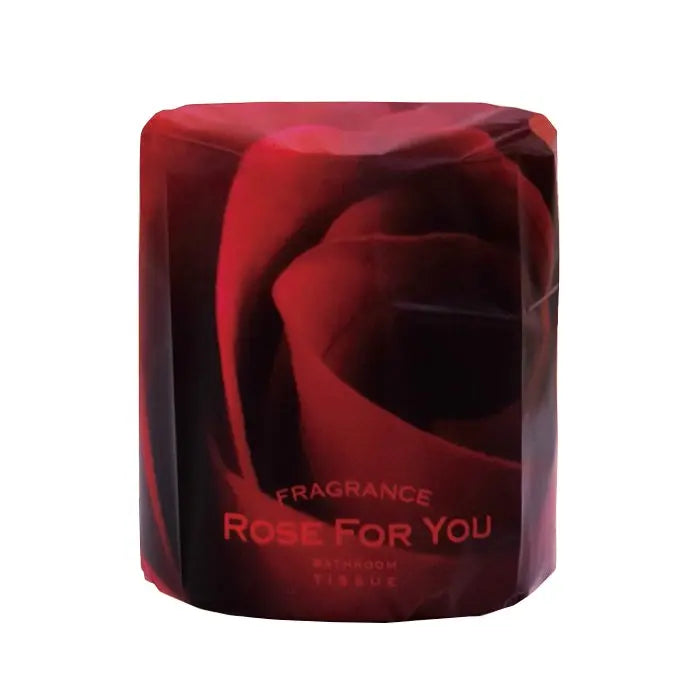 ROSE FOR YOUトイレット1ロール ピンク色バラの香り贅沢トイレットペーパー