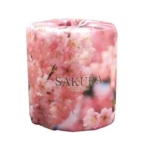 桜トイレット1ロール【桜柄プリント・贈答用に最適なトイレットペーパー】