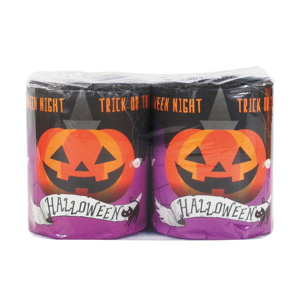 ハロウィンナイトトイレット2ロールダブル(27.5m)【単価153円(税込)】【50個】