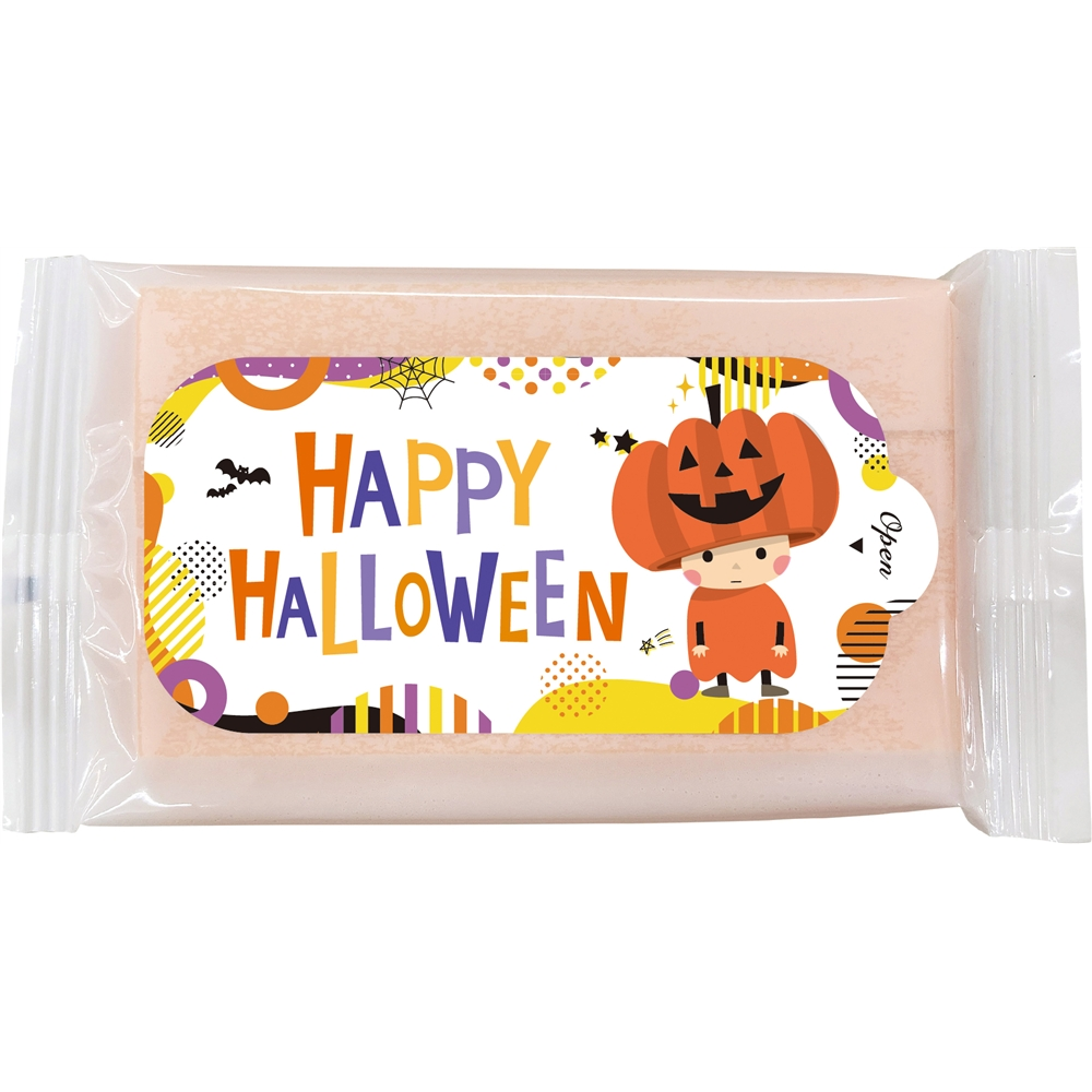 ハロウィンカラーウエットティッシュ8枚【単価50円(税込)】【400個】