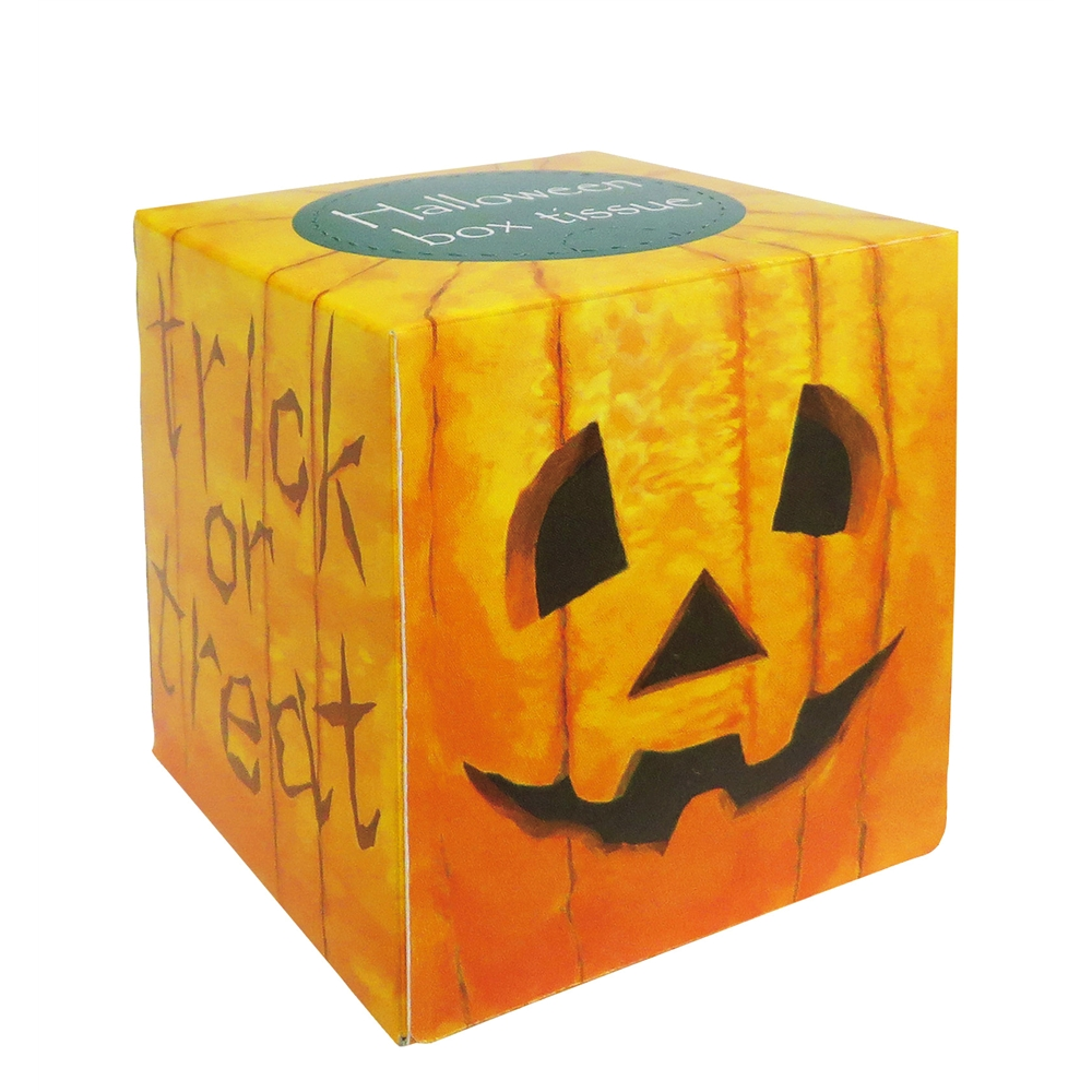 ハロウィン ミニサイコロBOXティッシュ30W【単価109円(税込)】【100個】