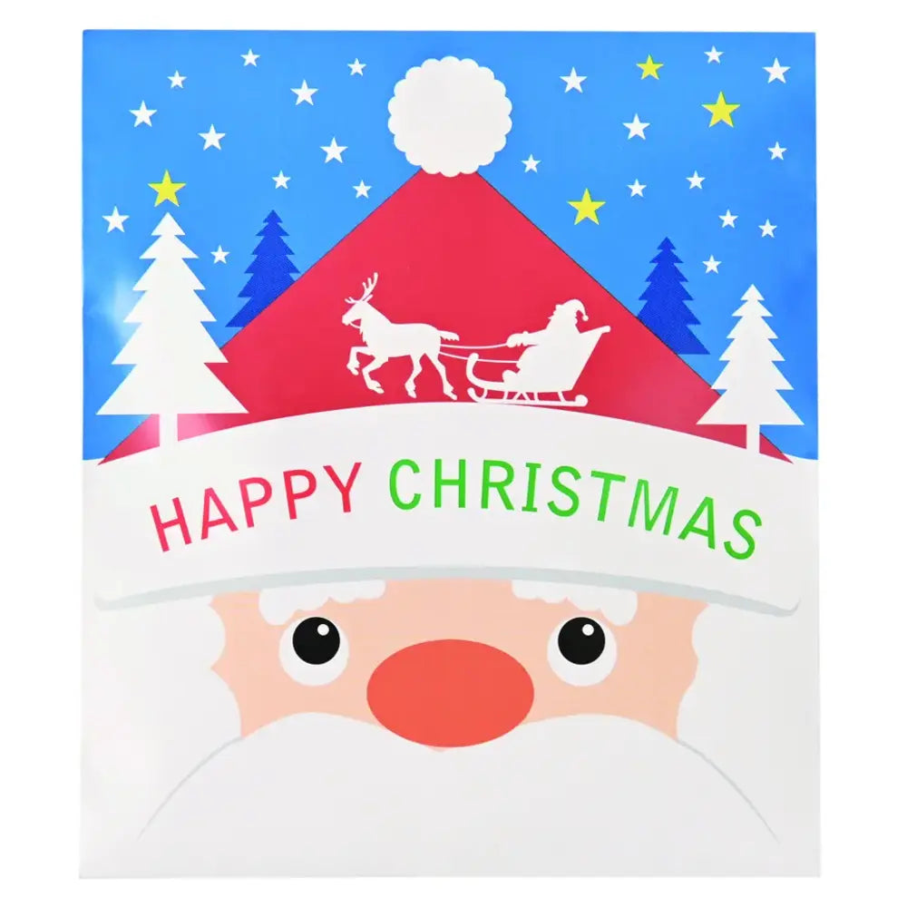 Xmasプチギフト(キャンディ5粒入・シール付)華やかな3色ケース入り