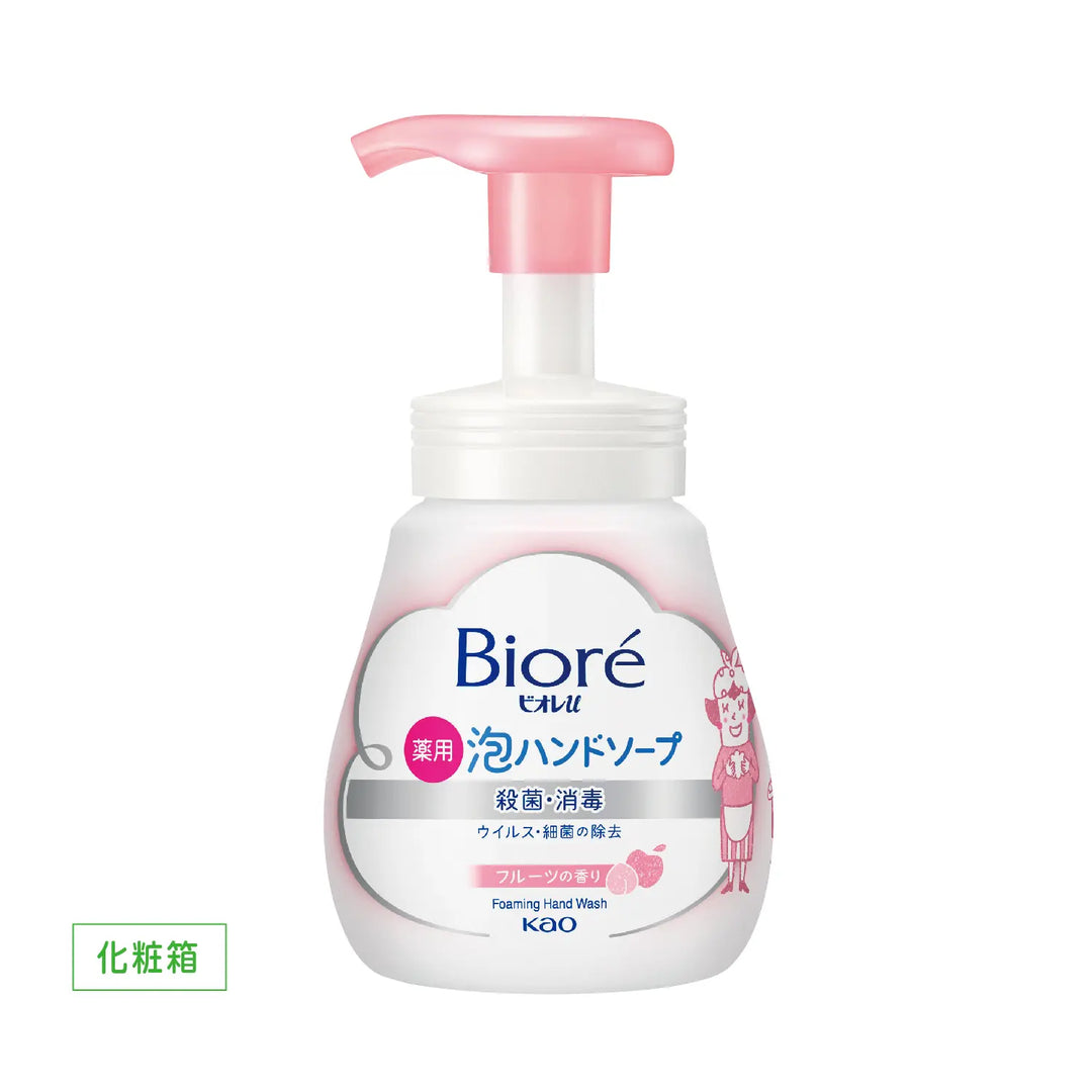 ビオレU泡ハンドソープ240ml フルーツの香り 弱酸性で手肌に優しい泡タイプ