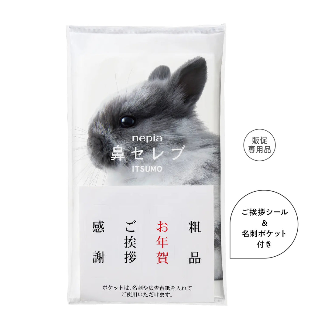ネピア 鼻セレブ ITSUMO+PLUS 48W、潤いトリプル保湿ティッシュ
