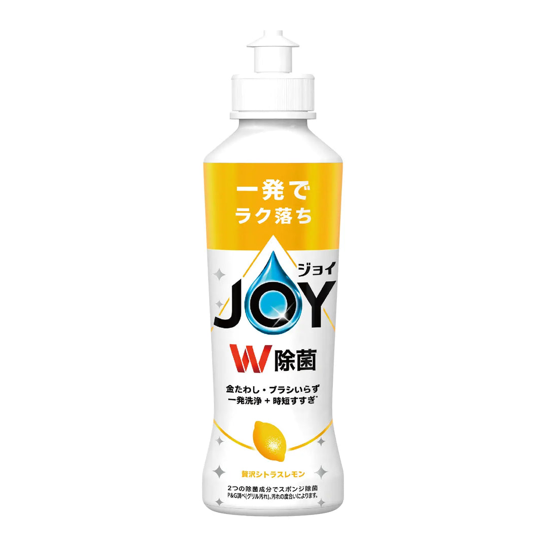 除菌ジョイコンパクト 除菌レモン 170ml 油汚れも菌も除去する食器用洗剤