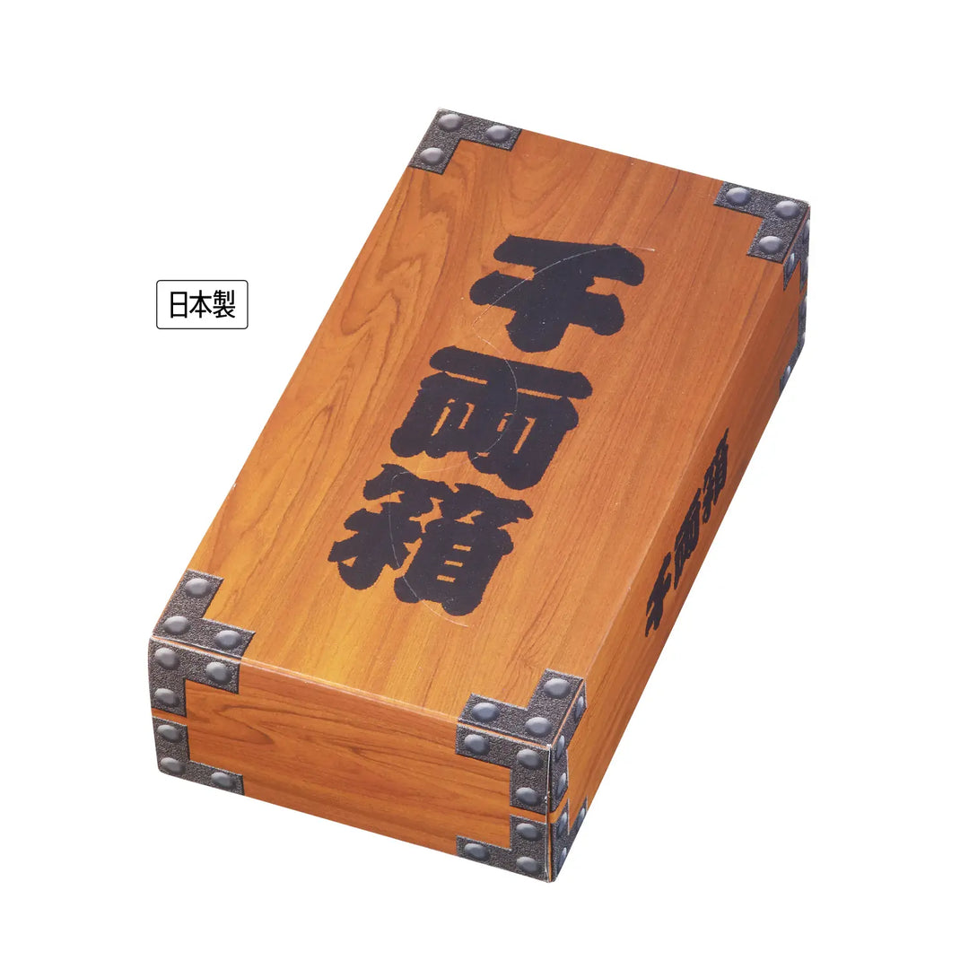 千両箱BOXティッシュ150W 縁起良いデザイン パルプ素材 日本製