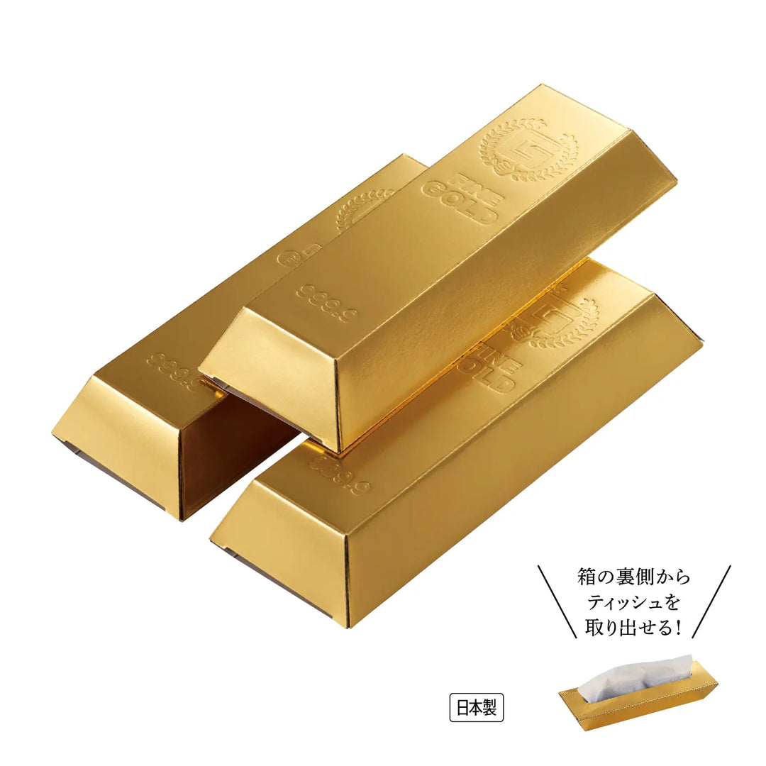 "ゴールドバーティッシュ30W 化粧箱入り 豪華演出 パルプ製 イベント用"