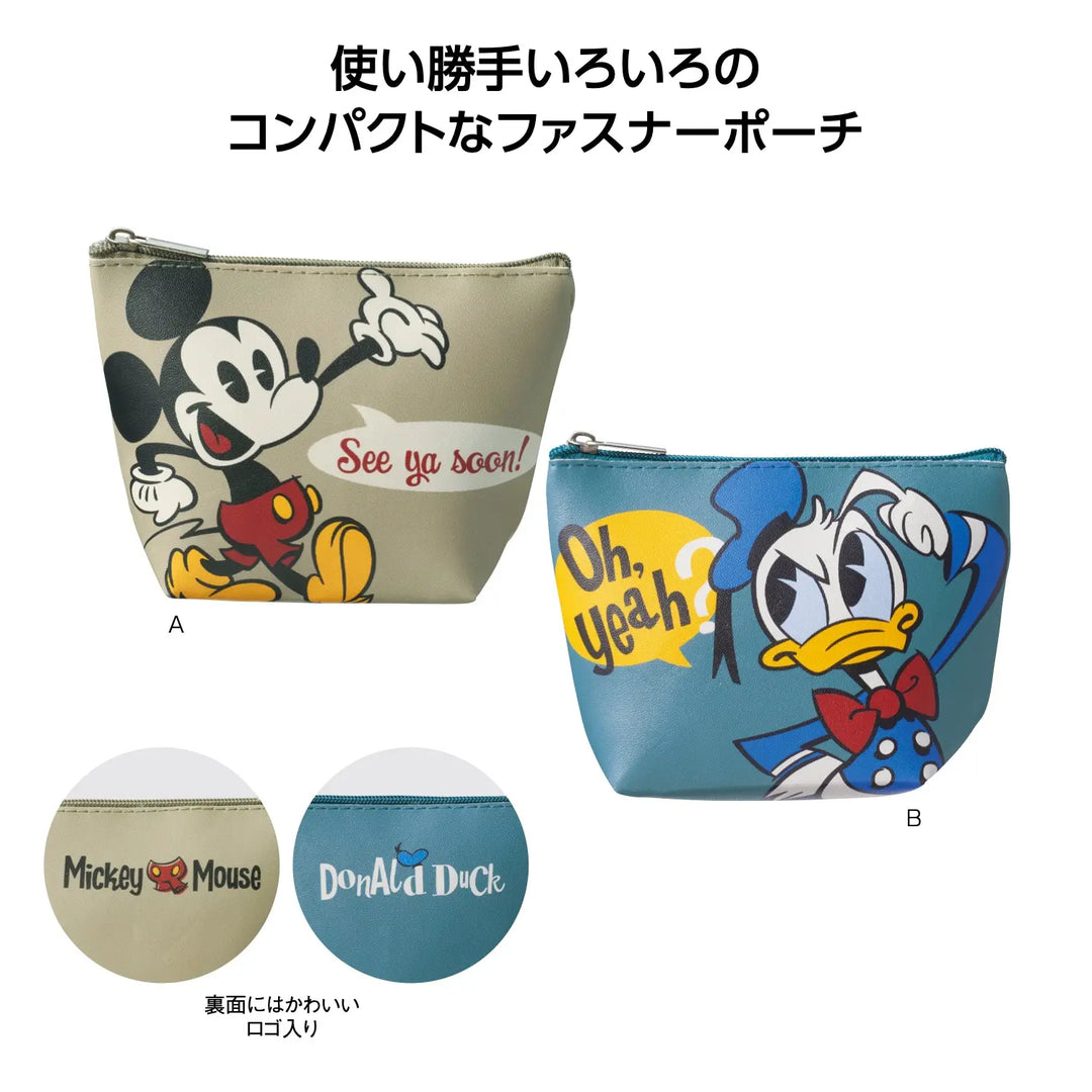 ミッキー&ドナルドの動きあるイラストのPU素材デイリーポーチ
