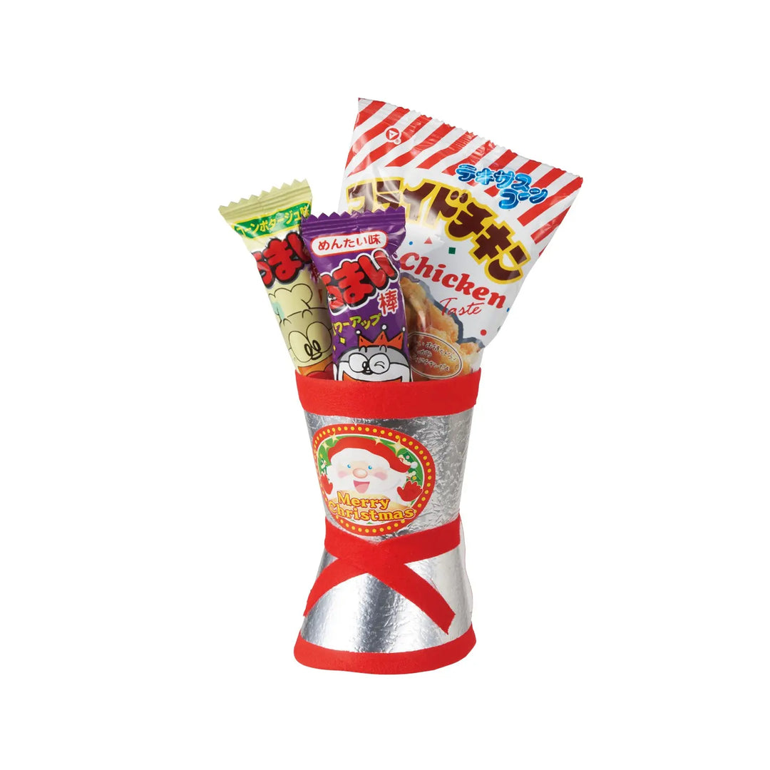 クリスマス銀ブーツミニ、子供向けお菓子詰合せ、クリスマスプレゼントに最適