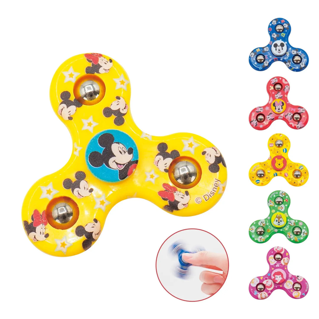 キャラクターオールスターハンドスピナー 6柄ミックス ABS製 低価格 玩具