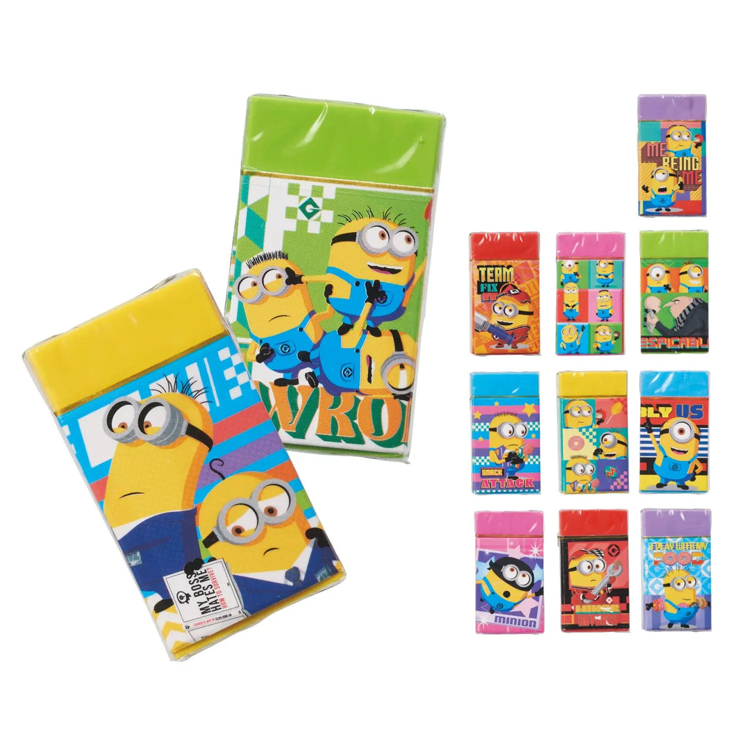 ミニオンズ 消しゴム 12柄 TPR素材 低単価 キャラクター商品