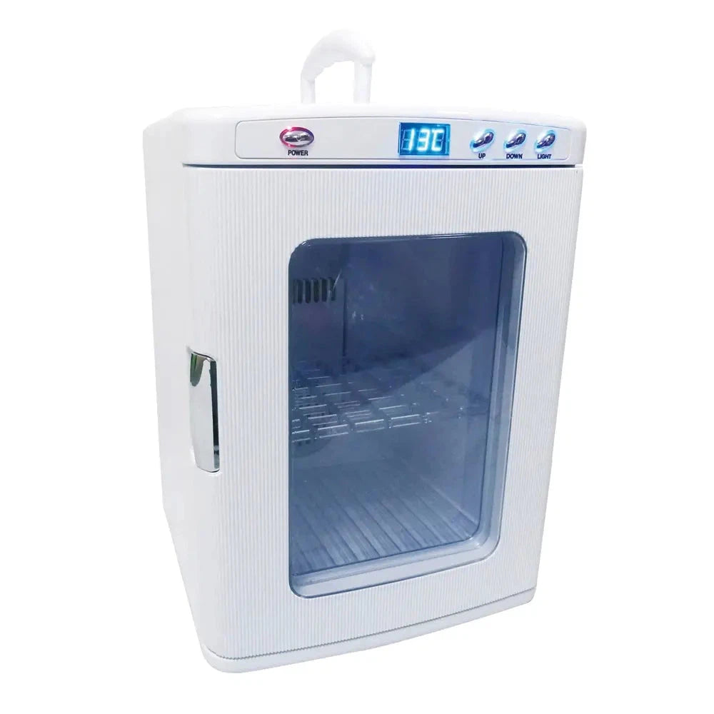 ポータブル保冷温庫 25L - 持ち運び可能な冷温庫、車載やキャンプに最適