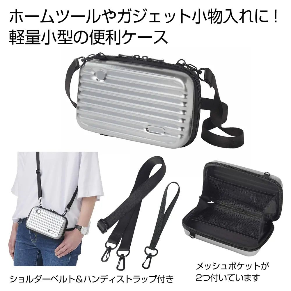 2WAYスーツケース型ポーチ:トレンドデザイン,ポリウレタン素材,アウトドア用