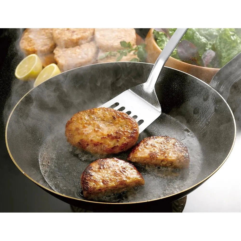 国産ポーク生ハンバーグ100g×6個入り、冷凍保存で肉の旨味たっぷり