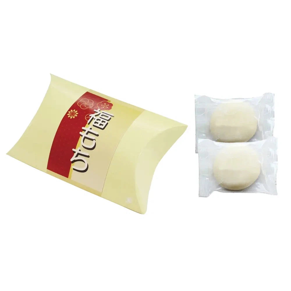 福もち2個 化粧箱入り 国内産もち米使用 730日賞味 丸もち27g×2