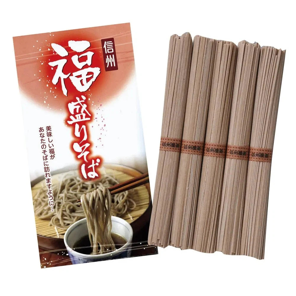 信州福盛そば5束 化粧箱入り 信州長野製の本場そば 50g×5束