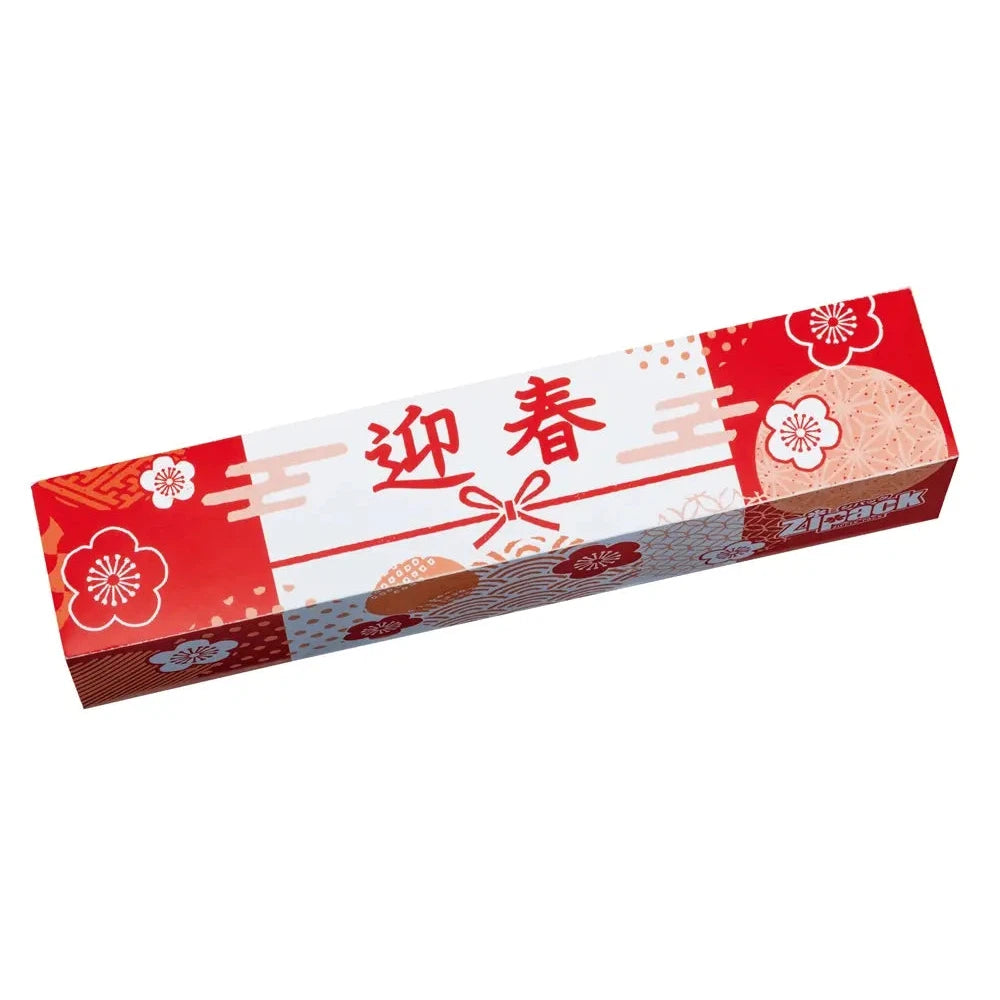 "迎春ジパック冷凍保存パック5枚BOX 化粧箱入り ポリエチレン素材 迎春デザイン"