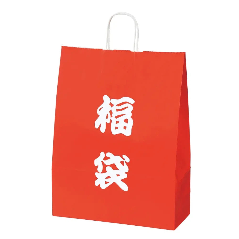 福袋 特大サイズ 日本製 紙製 定番の年末年始企画用資材 38×14.5×50cm