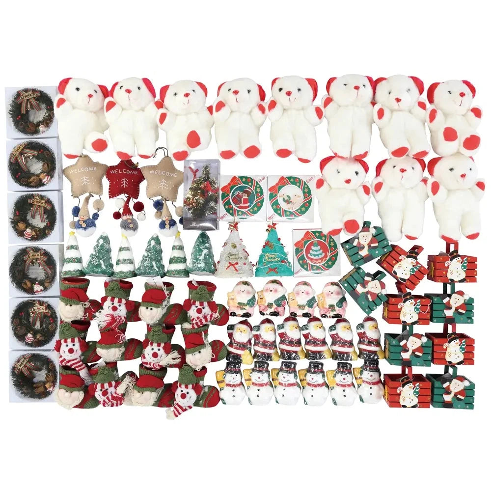 BIGパンチBOX追加用クリスマスキット、72個の景品セット、イベント向け