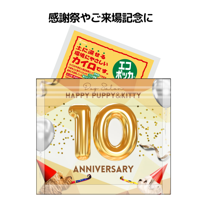 チャック付蒸着袋印刷+既製品カイロ国産ミニ(貼らないタイプ)【単価858円税込】【400個】