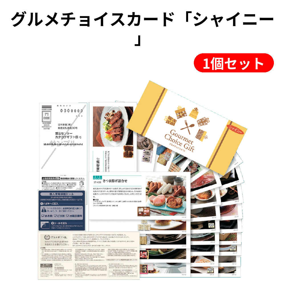 グルメチョイスカード「シャイニー」 1個セット