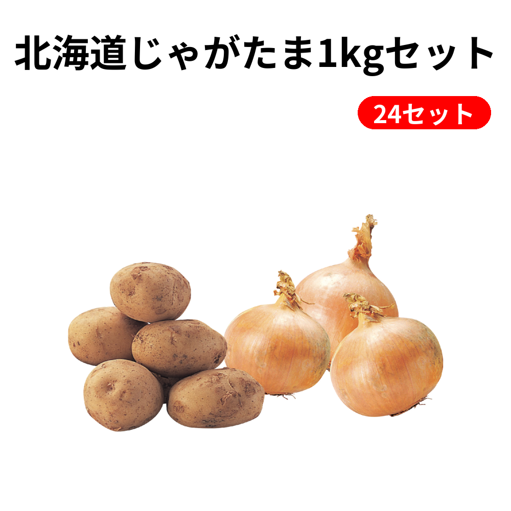 北海道じゃがたま1kgセット 24セット