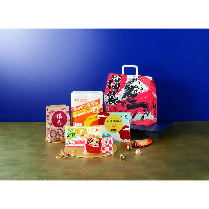 干支福袋 イチ押し！日用品5点セット 2026【単価438円(税込)】【24個】