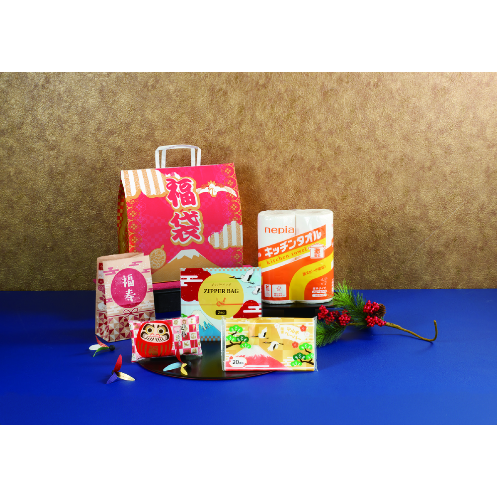 七宝福袋 イチ押し！日用品5点セット 2026【単価438円(税込)】【24個】