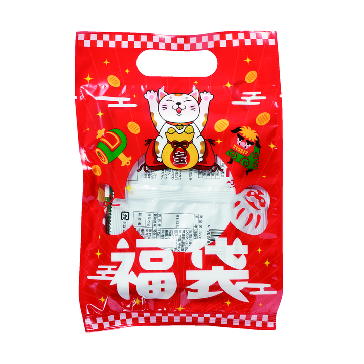 まねきねこ福袋　駄菓子4点セット 2026【単価124円(税込)】【150個】