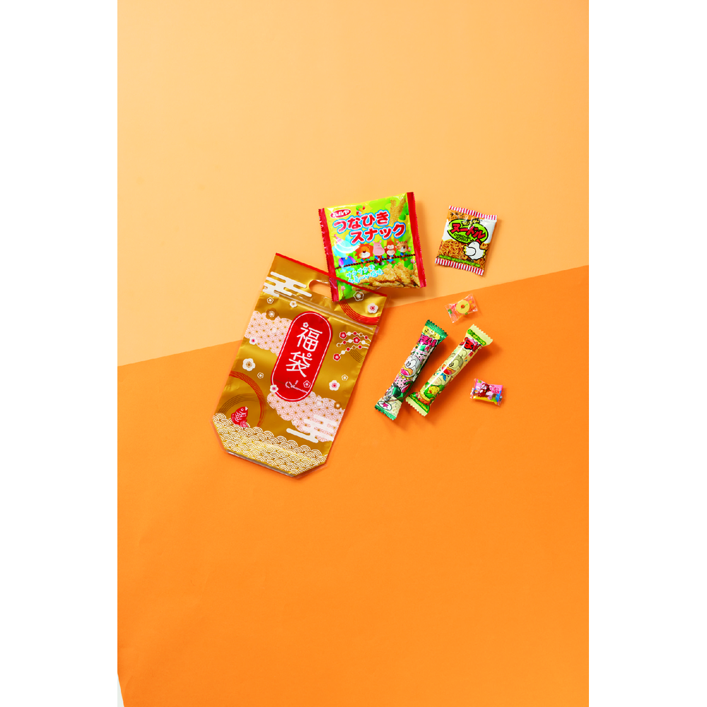 めでたい駄菓子福袋　6点セット【単価203円(税込)】【80個】