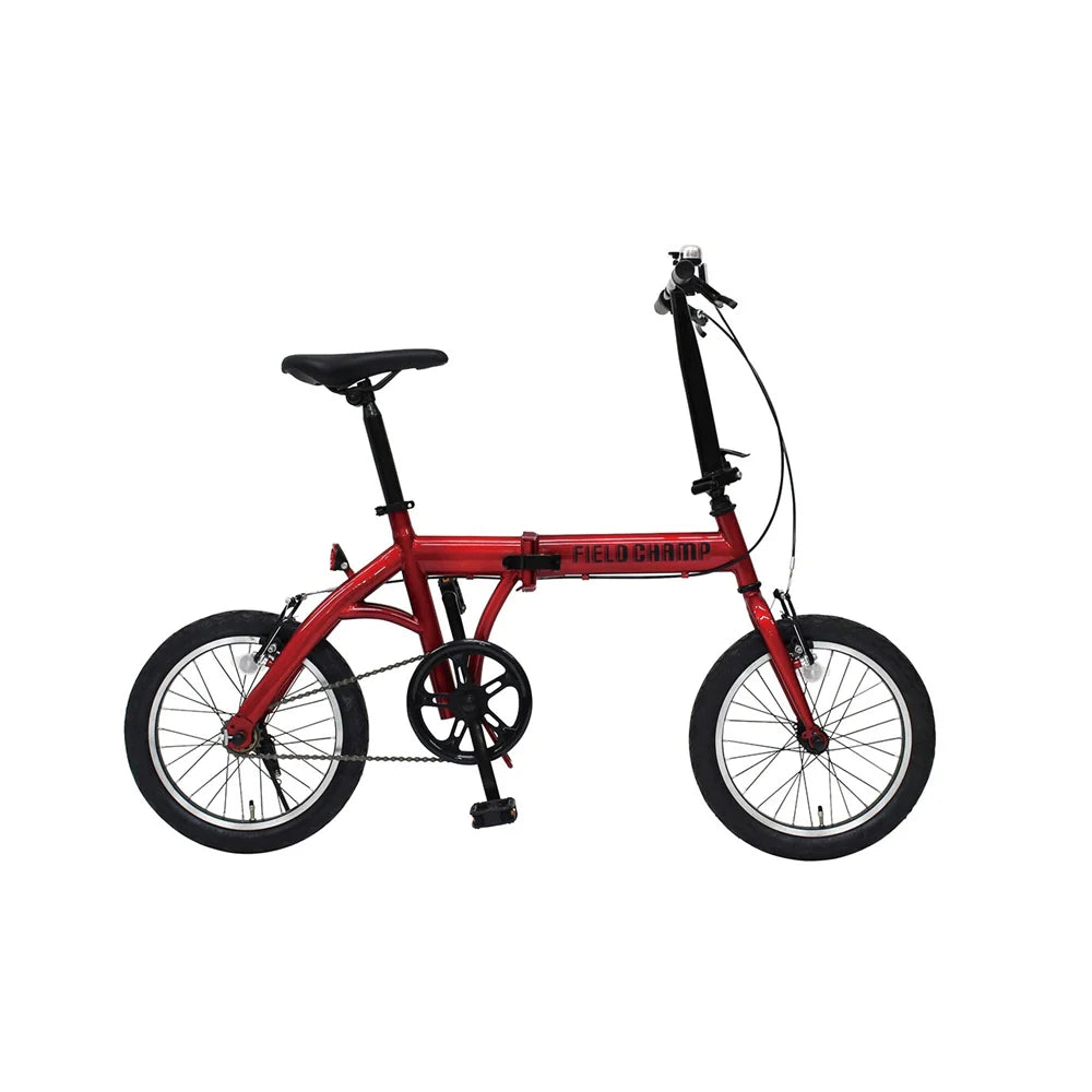 折りたたみ自転車16インチ、コンパクトで軽量、ABS樹脂・スチール製