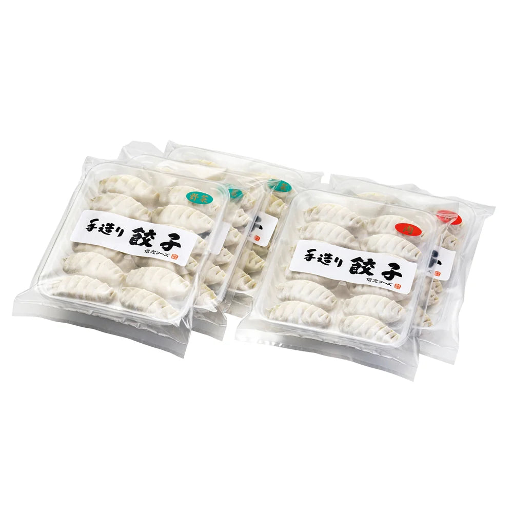 八王子「信念フーズ」手造り餃子職人の逸品、薄皮で肉汁たっぷりの餃子セット